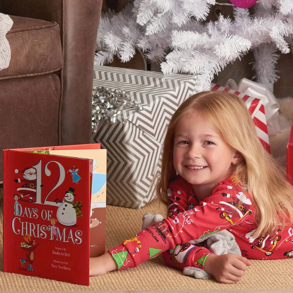 12 Days Of Christmas Pyjamas & Book Gift Set