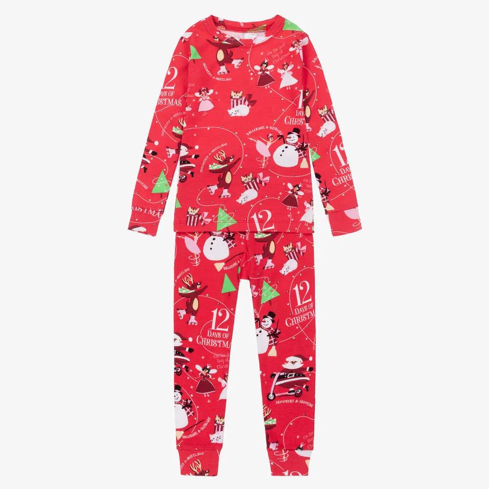 12 Days Of Christmas Pyjamas & Book Gift Set