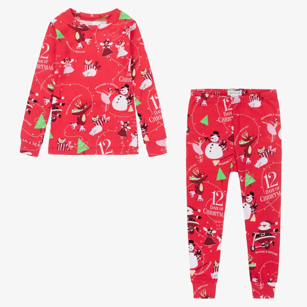 12 Days Of Christmas Pyjamas & Book Gift Set