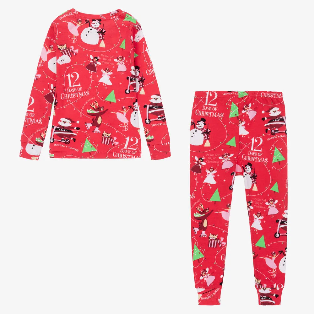 12 Days Of Christmas Pyjamas & Book Gift Set