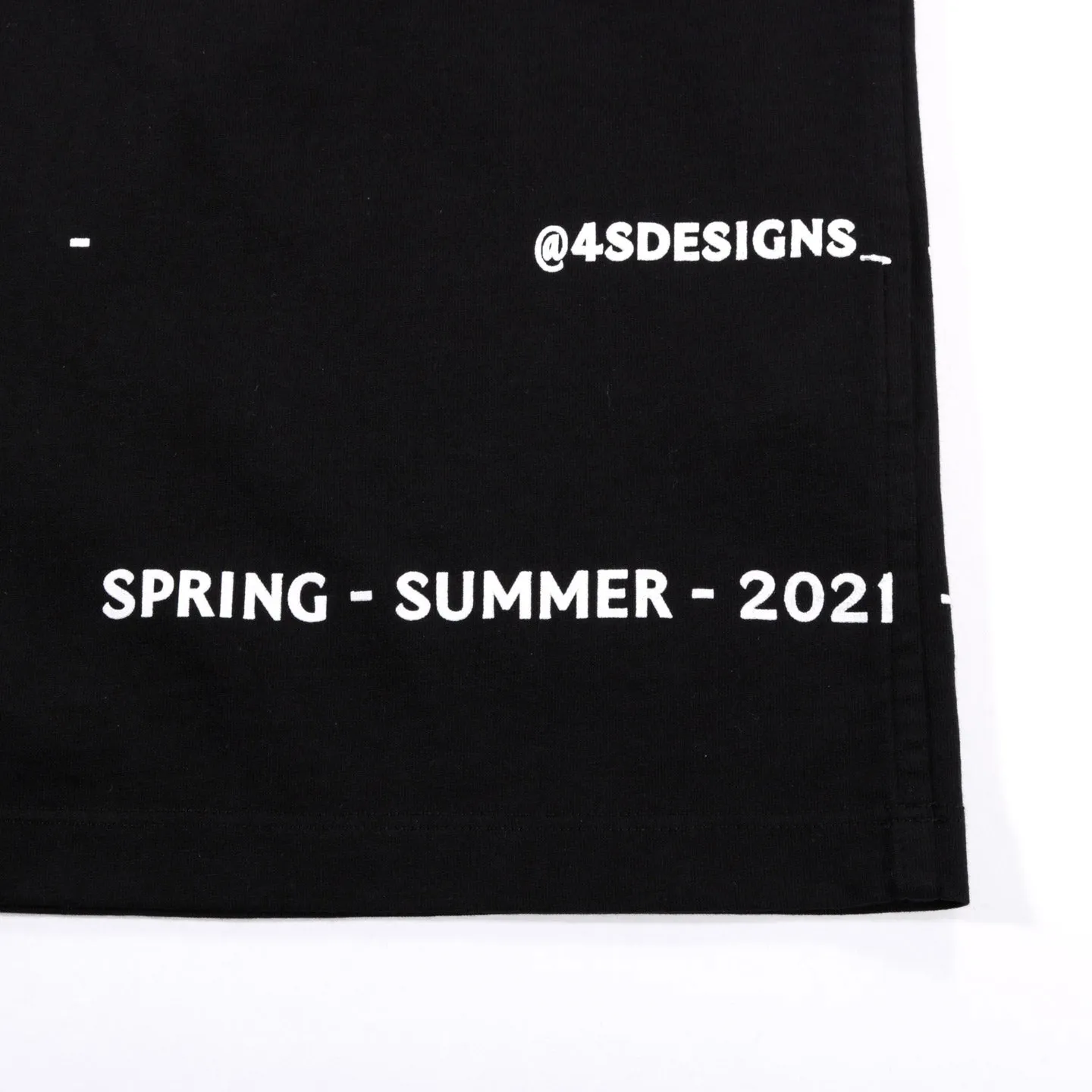 4SDESIGNS CITIES T-SHIRT BLACK