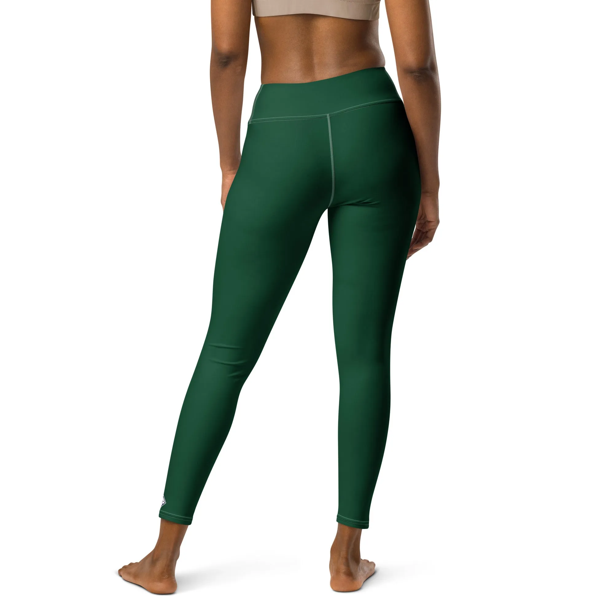 Active Lifestyle: Solid Color Leggings for Her Workout - Sherwood Forest