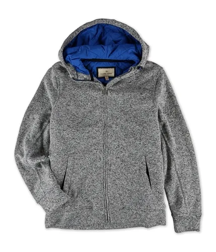 Aeropostale Mens Marled Fz Fleece Jacket