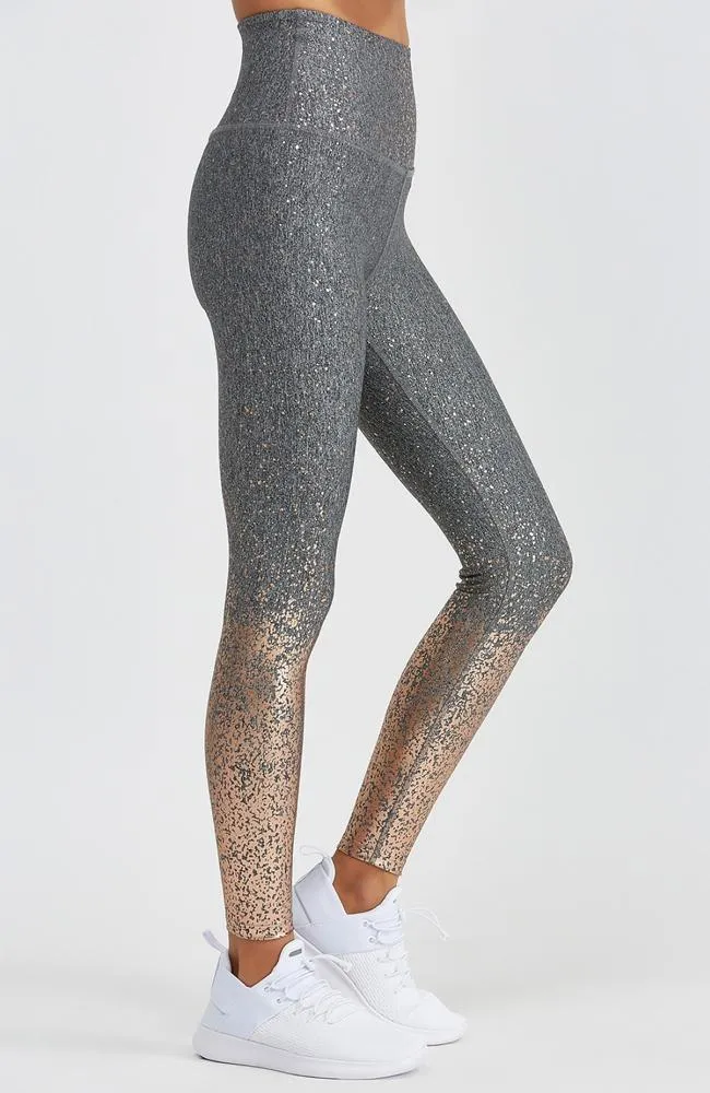 Alloy Ombre Speckled Midi Leggings