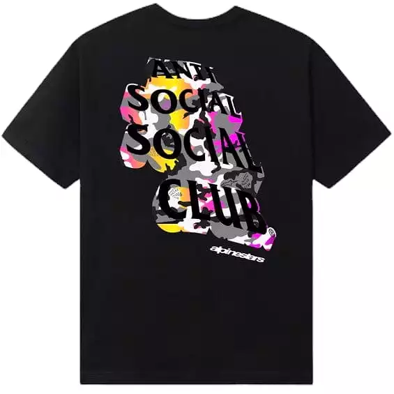 Anti Social Social Club ASSC x Alpinestars Apex Tee (Black)