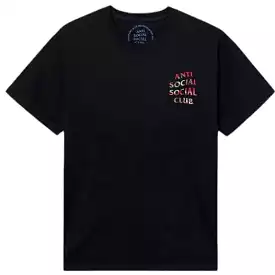 Anti Social Social Club ASSC X Tonkatsu Tonkatsu Ni Tee (Black)