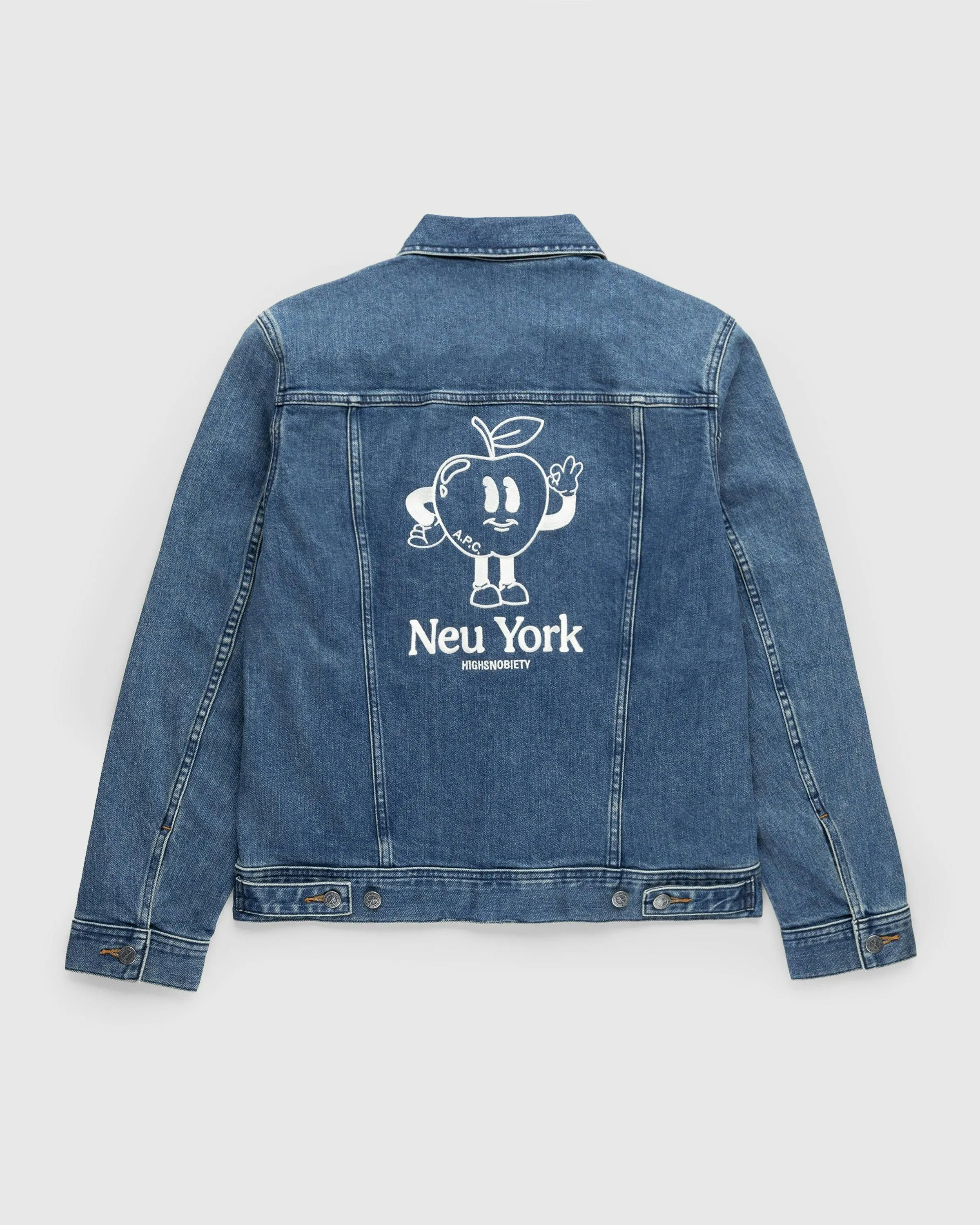 A.P.C. x Highsnobiety – Neu York Jean Jacket Blue | Highsnobiety Shop