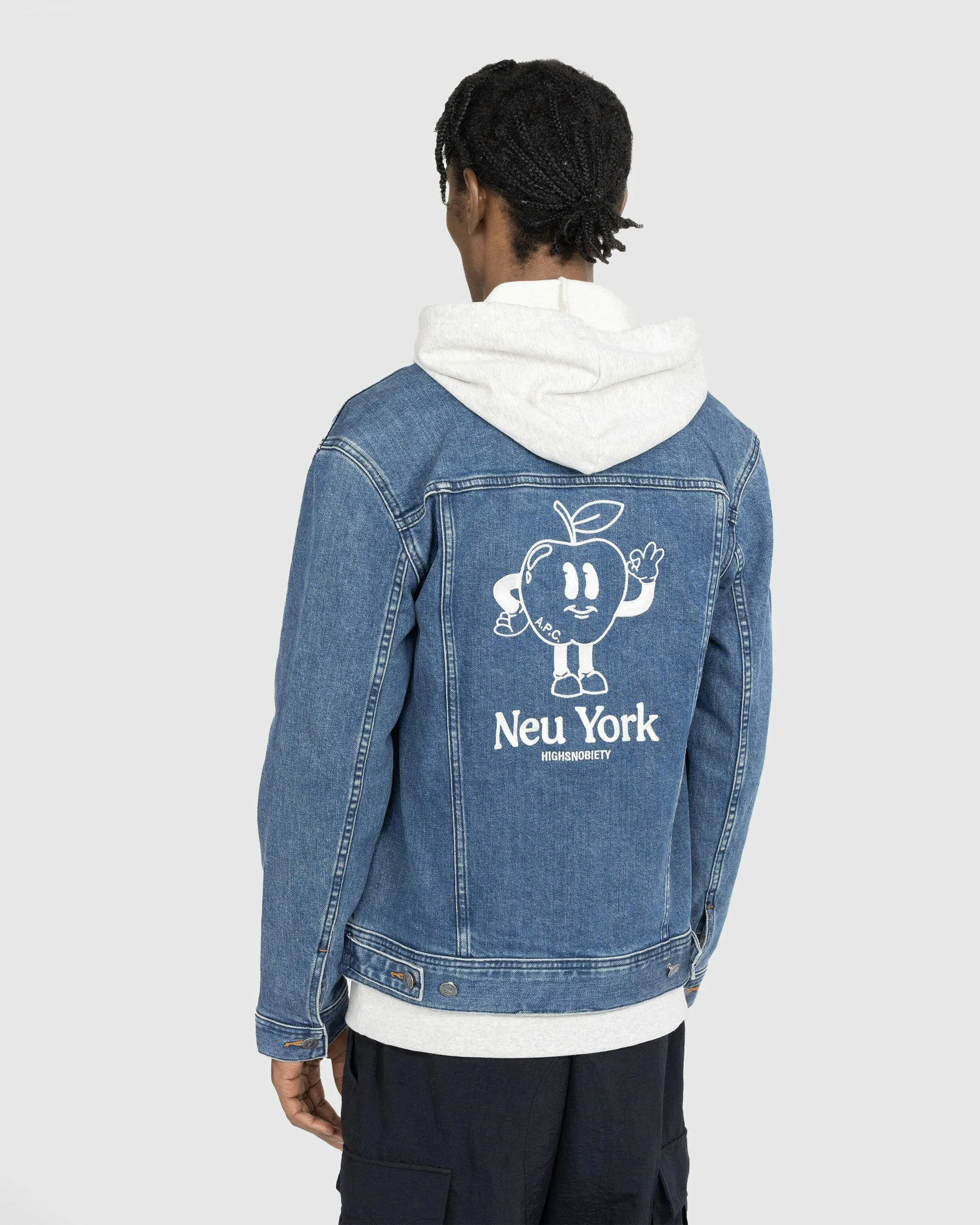 A.P.C. x Highsnobiety – Neu York Jean Jacket Blue | Highsnobiety Shop