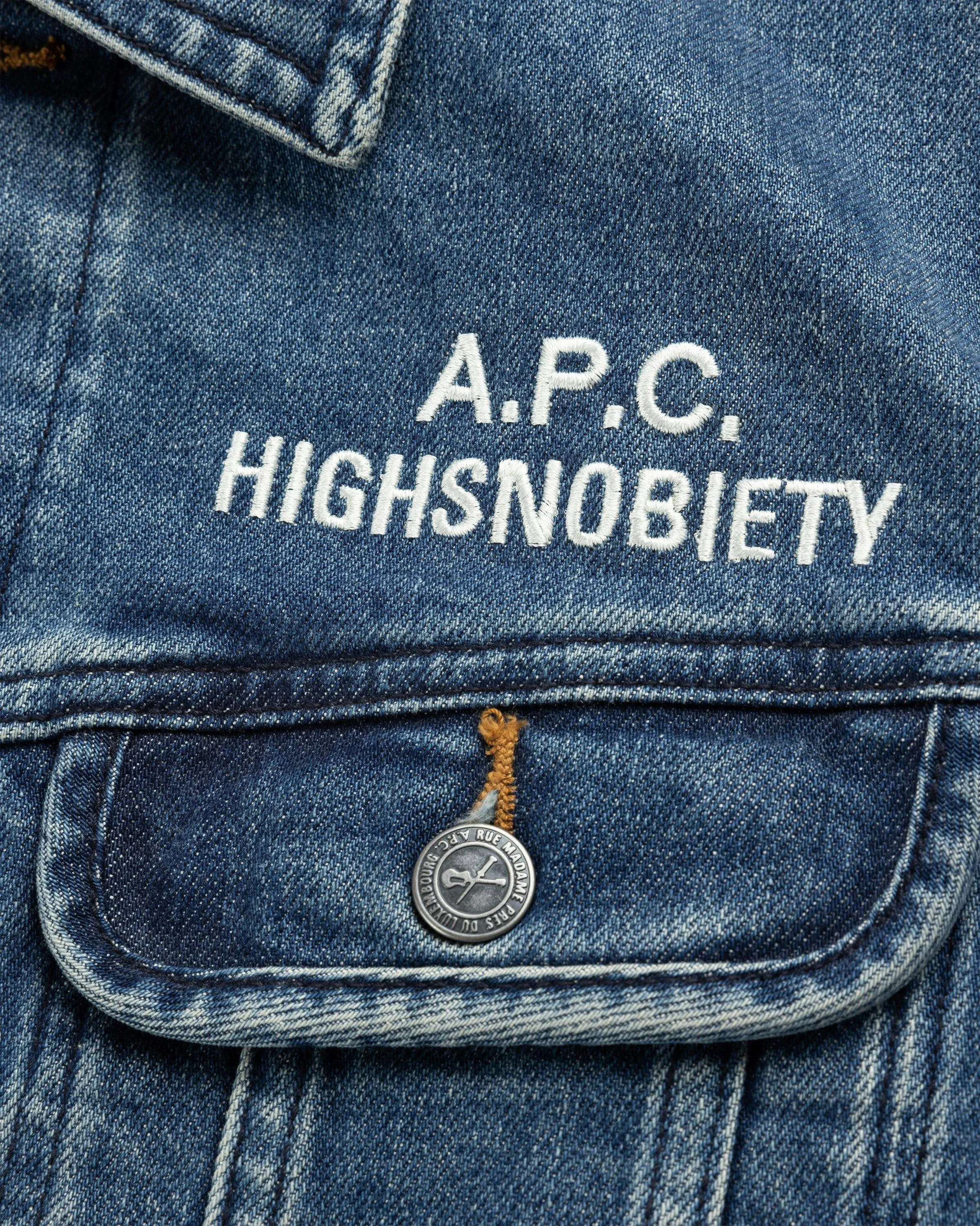 A.P.C. x Highsnobiety – Neu York Jean Jacket Blue | Highsnobiety Shop