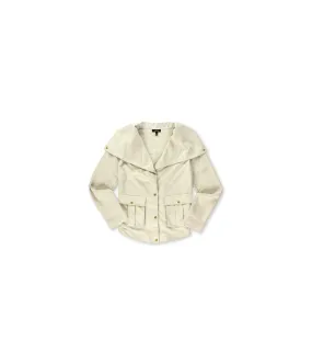 Apt. 9 Womens Pleated Shirt Jacket