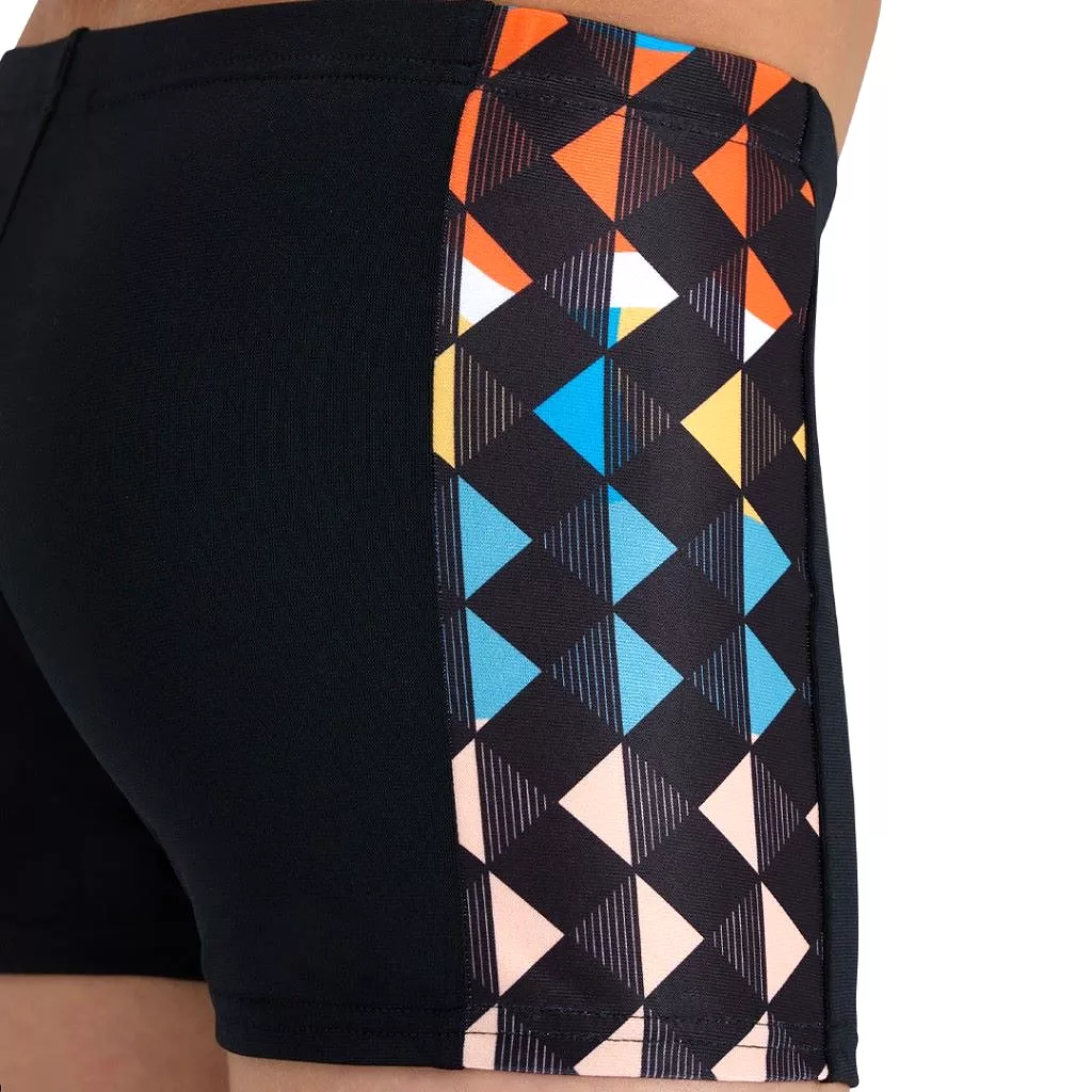 Arena Boys Carnival Swim Short  Black / Multi