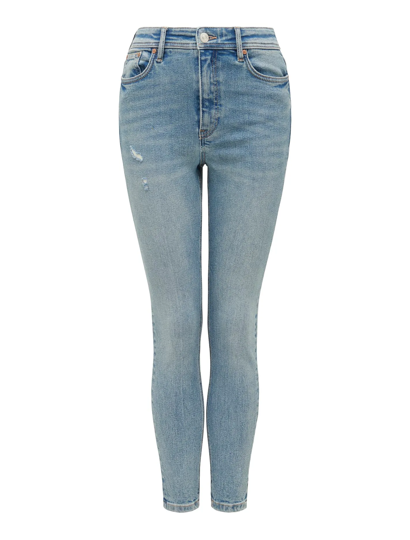 Ashley Mid-Rise Ankle Skinny Jeans