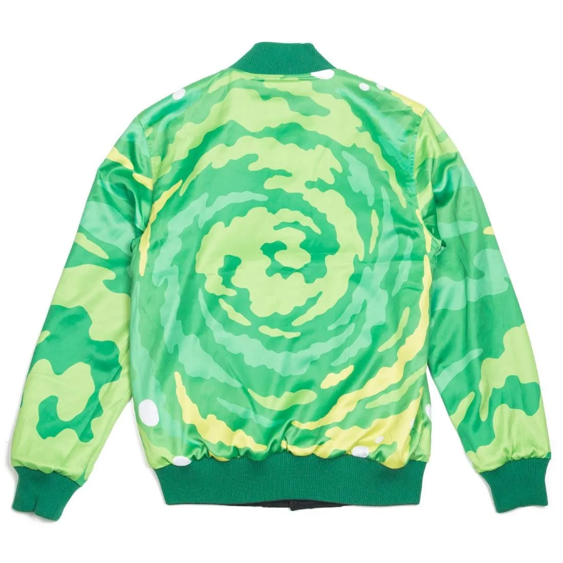 BAIT x Rick And Morty Men Reversible Varsity Jacket (black)