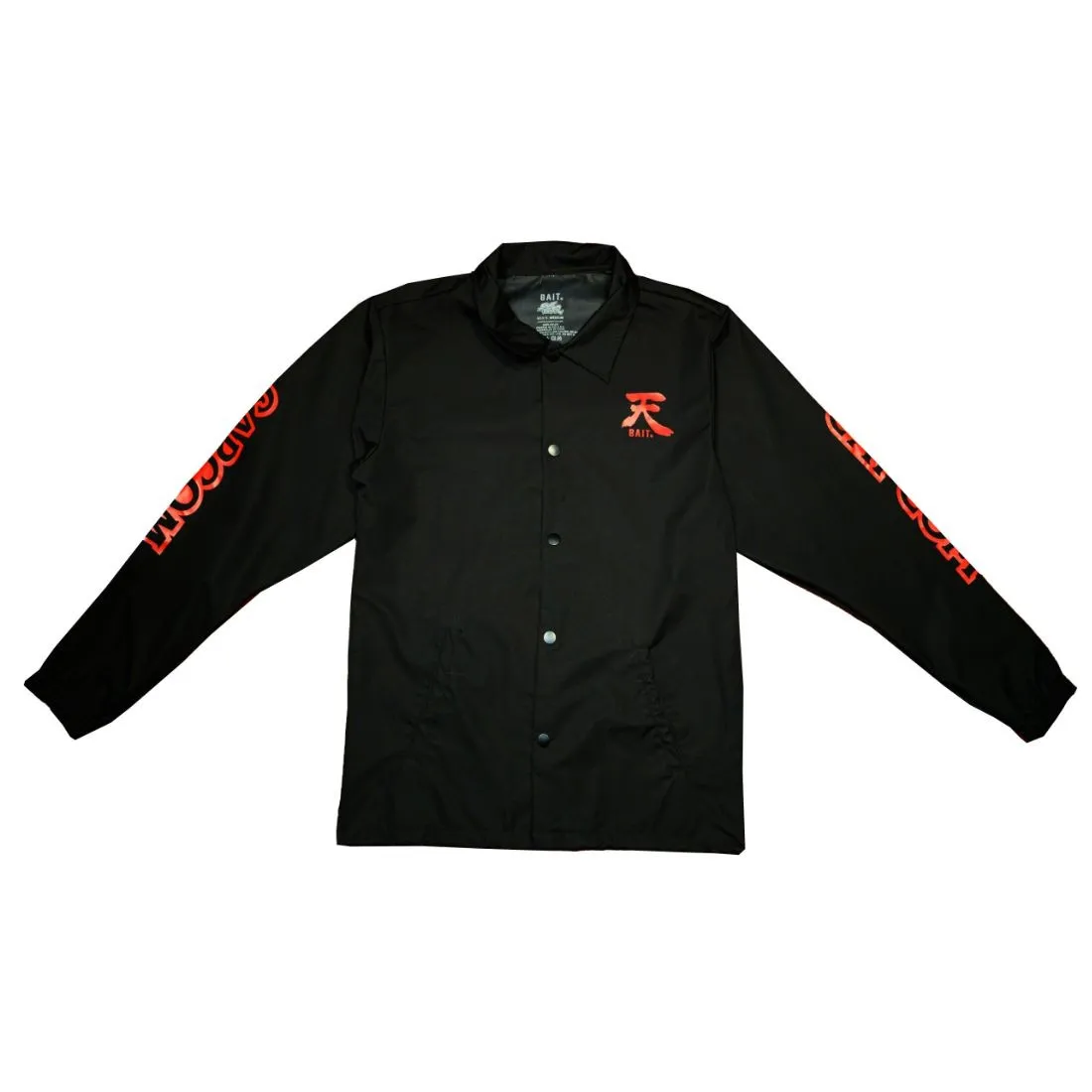 BAIT x Street Fighter Men Akuma Coaches Jacket (black)