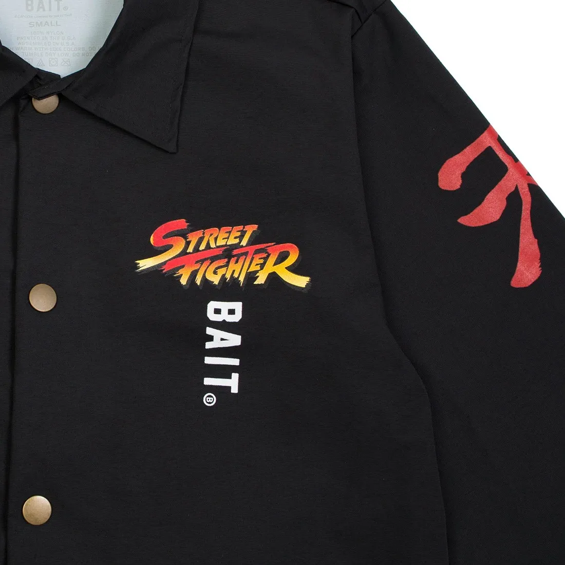 BAIT x Street Fighter Men Akuma Stance Jacket (black)