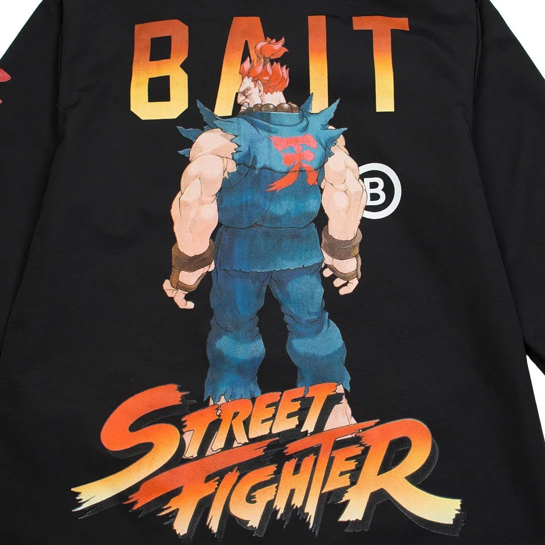 BAIT x Street Fighter Men Akuma Stance Jacket (black)