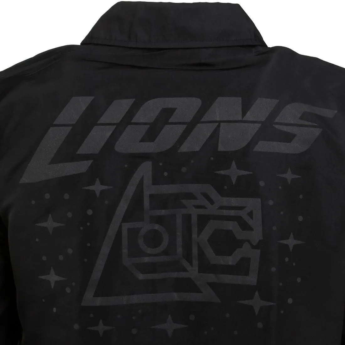 BAIT x Voltron Lions 3M Coach Jacket (black / black) - BAIT SDCC Exclusive