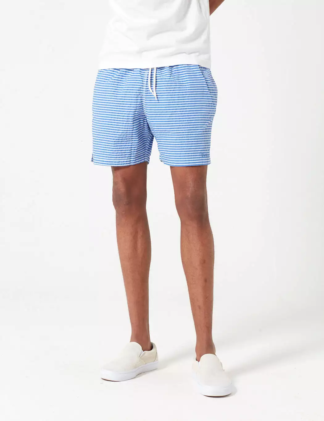 Barbour Milton Stripe Swim Short - Blue