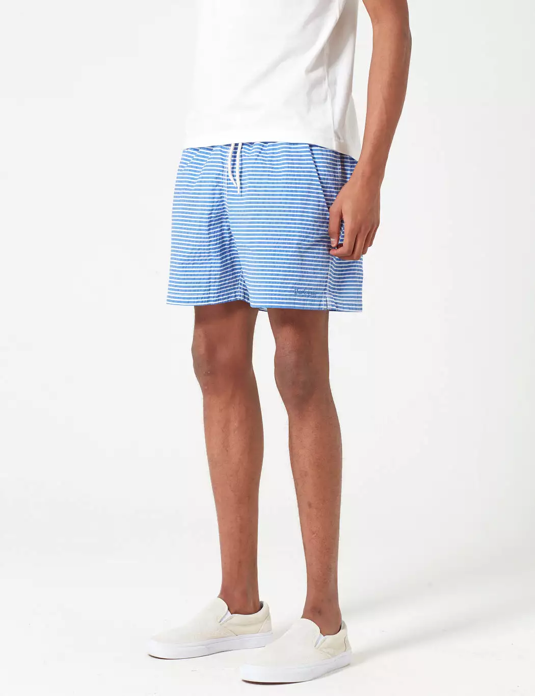 Barbour Milton Stripe Swim Short - Blue