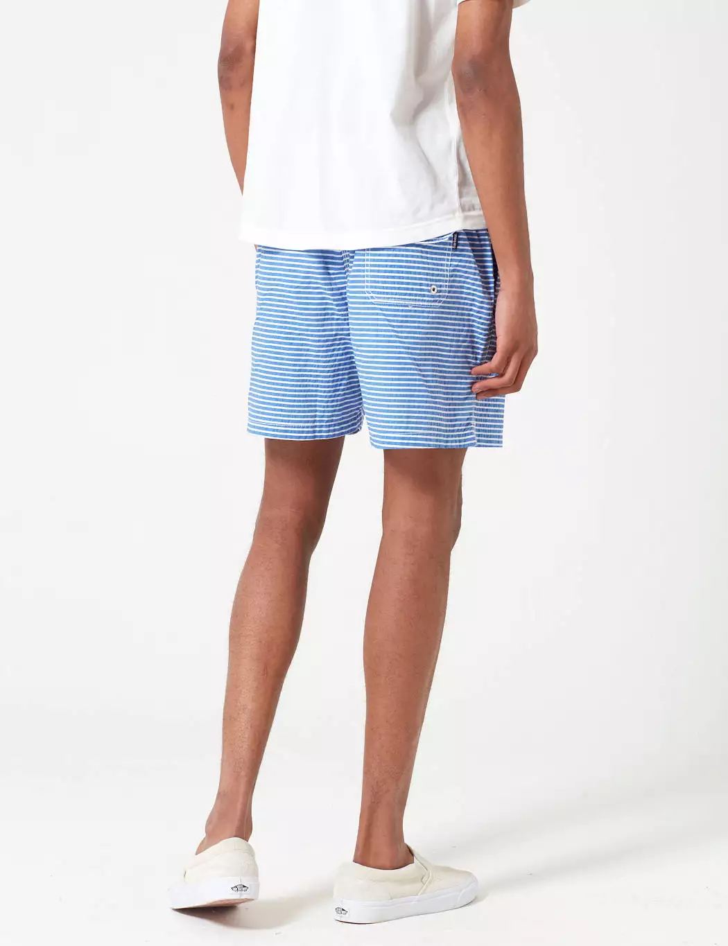 Barbour Milton Stripe Swim Short - Blue