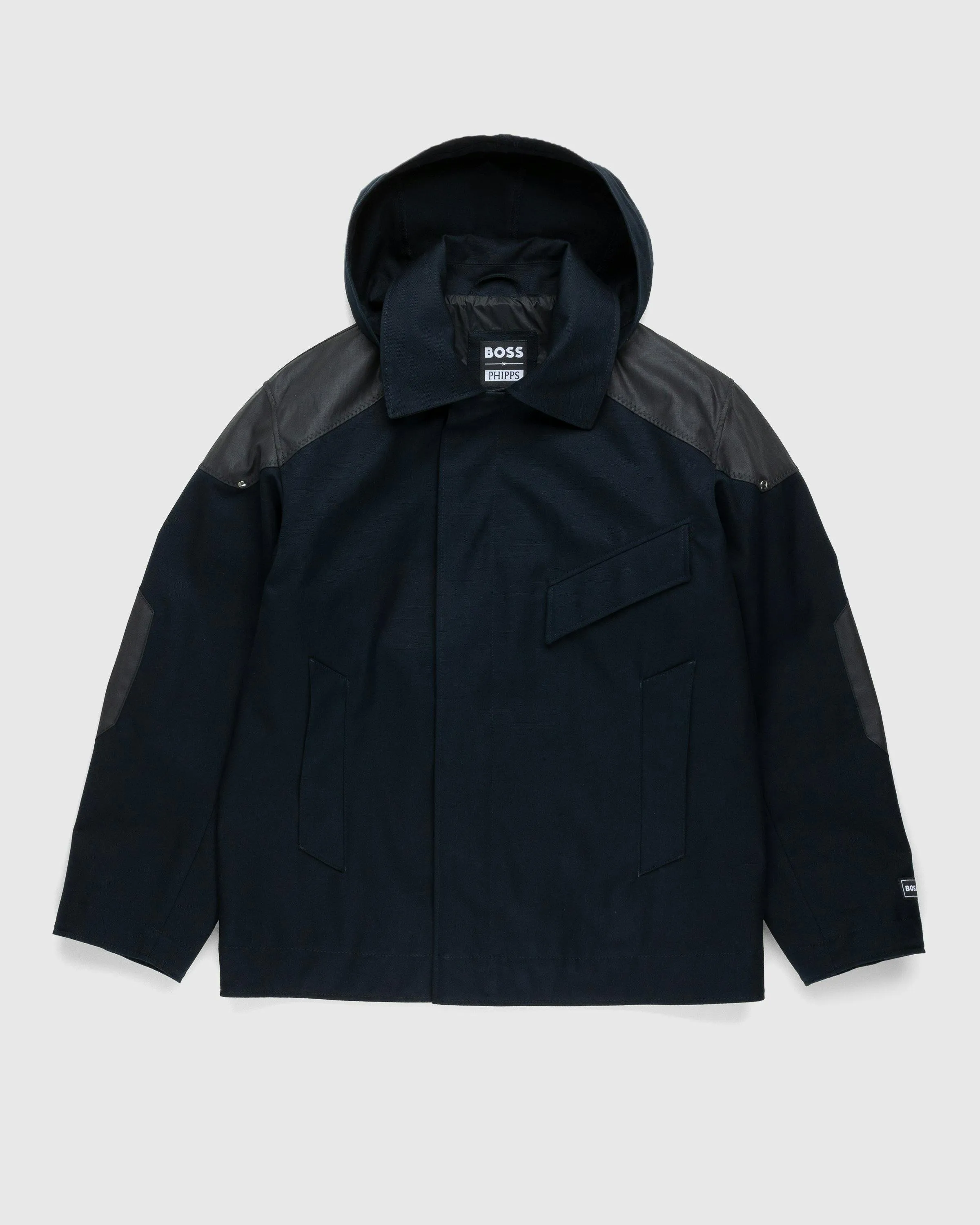 BOSS x Phipps – Water-Repellent Jacket Dark Blue | Highsnobiety Shop