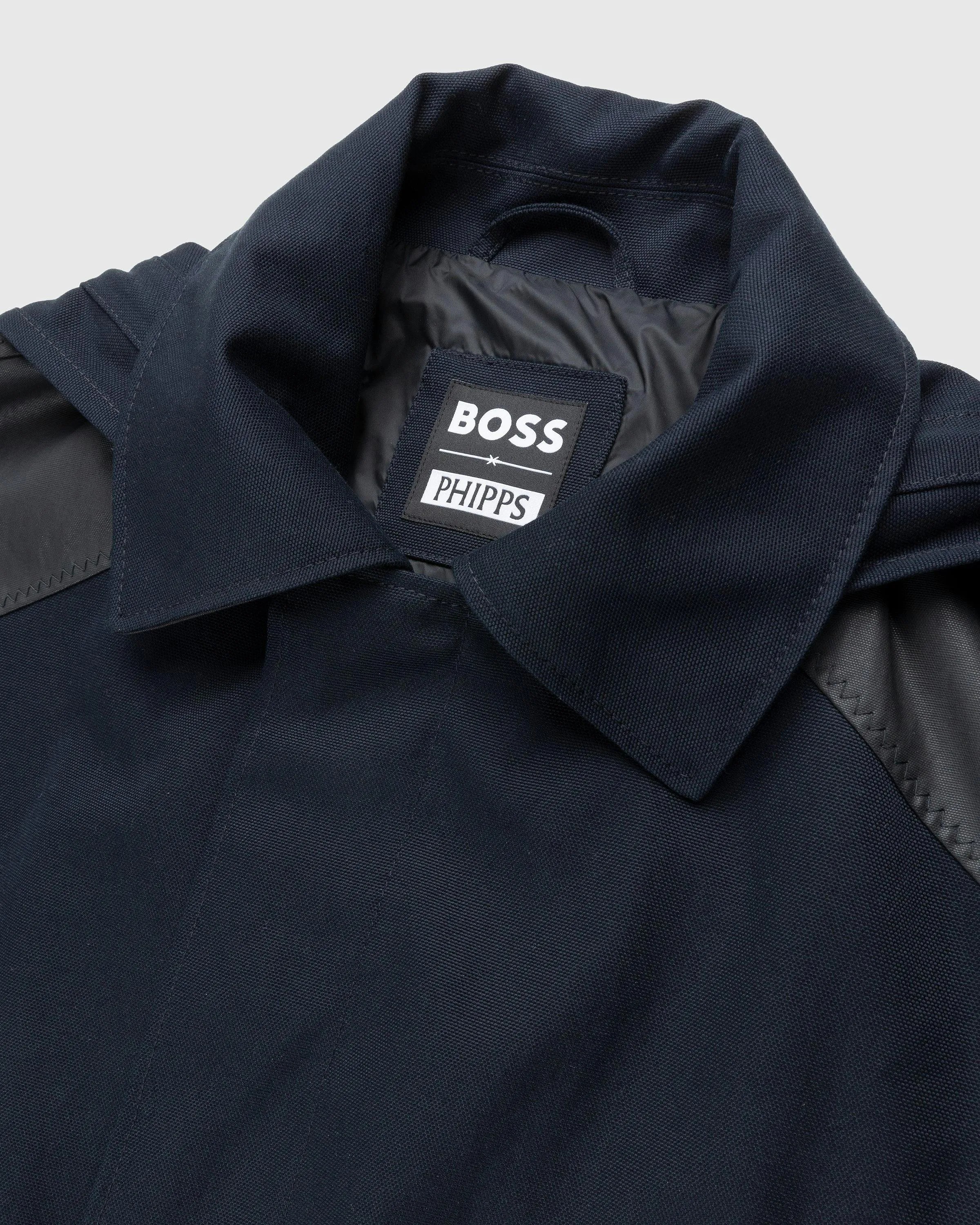 BOSS x Phipps – Water-Repellent Jacket Dark Blue | Highsnobiety Shop