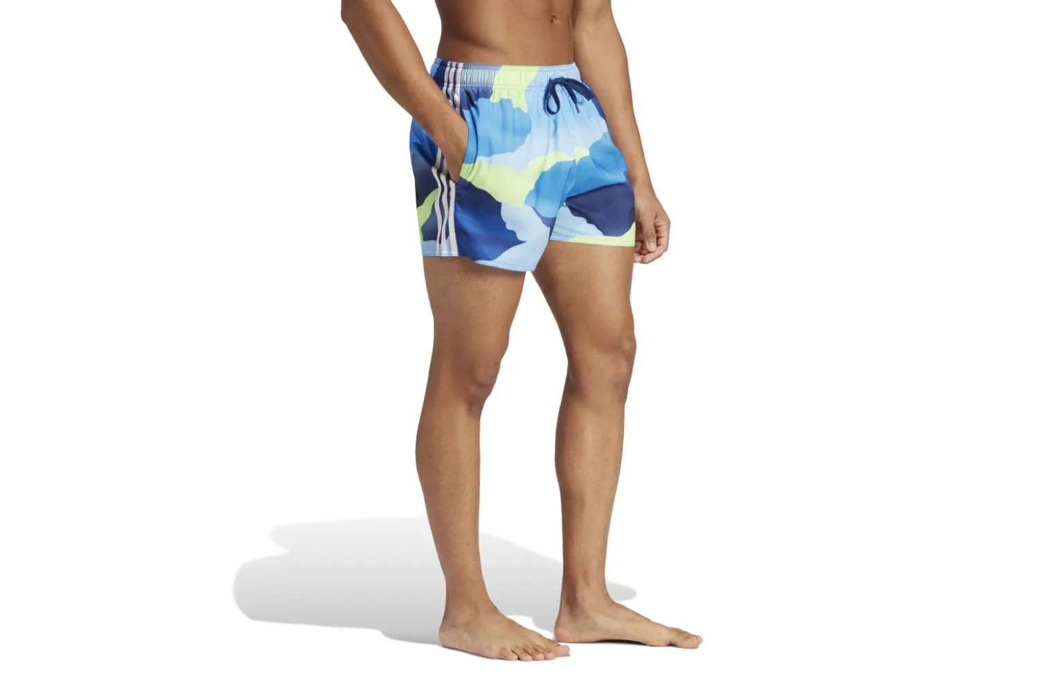 City Escape Camo 3-Stripes Clx Swim Short