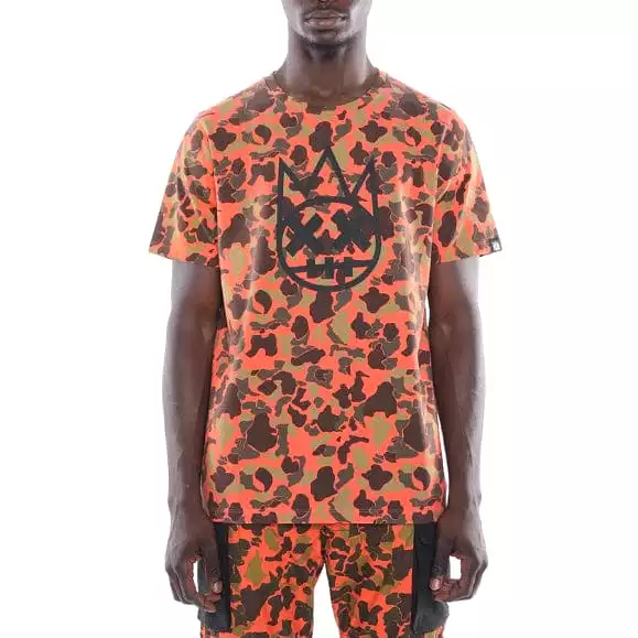 Cult Of Individuality Camo All Over Print SS Tee (Camo) 623A6-K105A