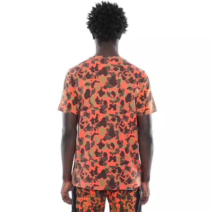 Cult Of Individuality Camo All Over Print SS Tee (Camo) 623A6-K105A