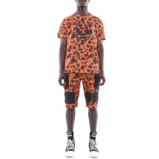 Cult Of Individuality Camo All Over Print SS Tee (Camo) 623A6-K105A