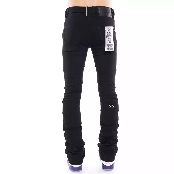 Cult Of Individuality Hipster Nomad Boot Jeans (Black) 623AC-SB3D