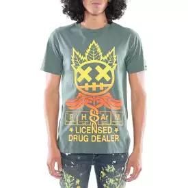 Cult Of Individuality Licensed Drug Dealer SS Tee (Duck Green) 623A4-K62A