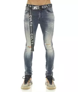 Cult Of Individuality “Mayfly” Skinny Stretch Jeans