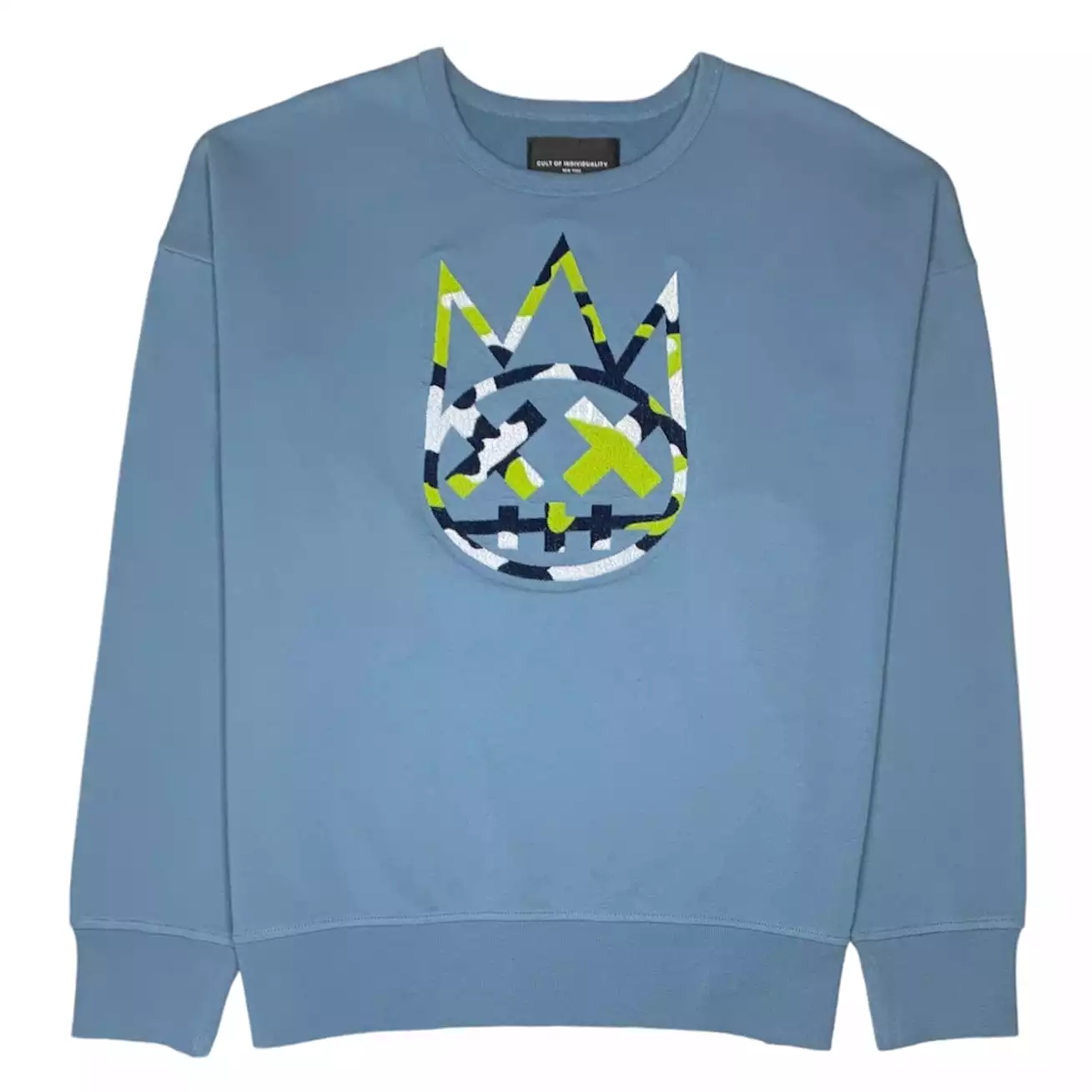 Cult Of Individuality Novelty Pullover Sweatshirt (Blue) 622B10-PH21B