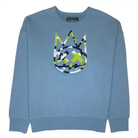 Cult Of Individuality Novelty Pullover Sweatshirt (Blue) 622B10-PH21B