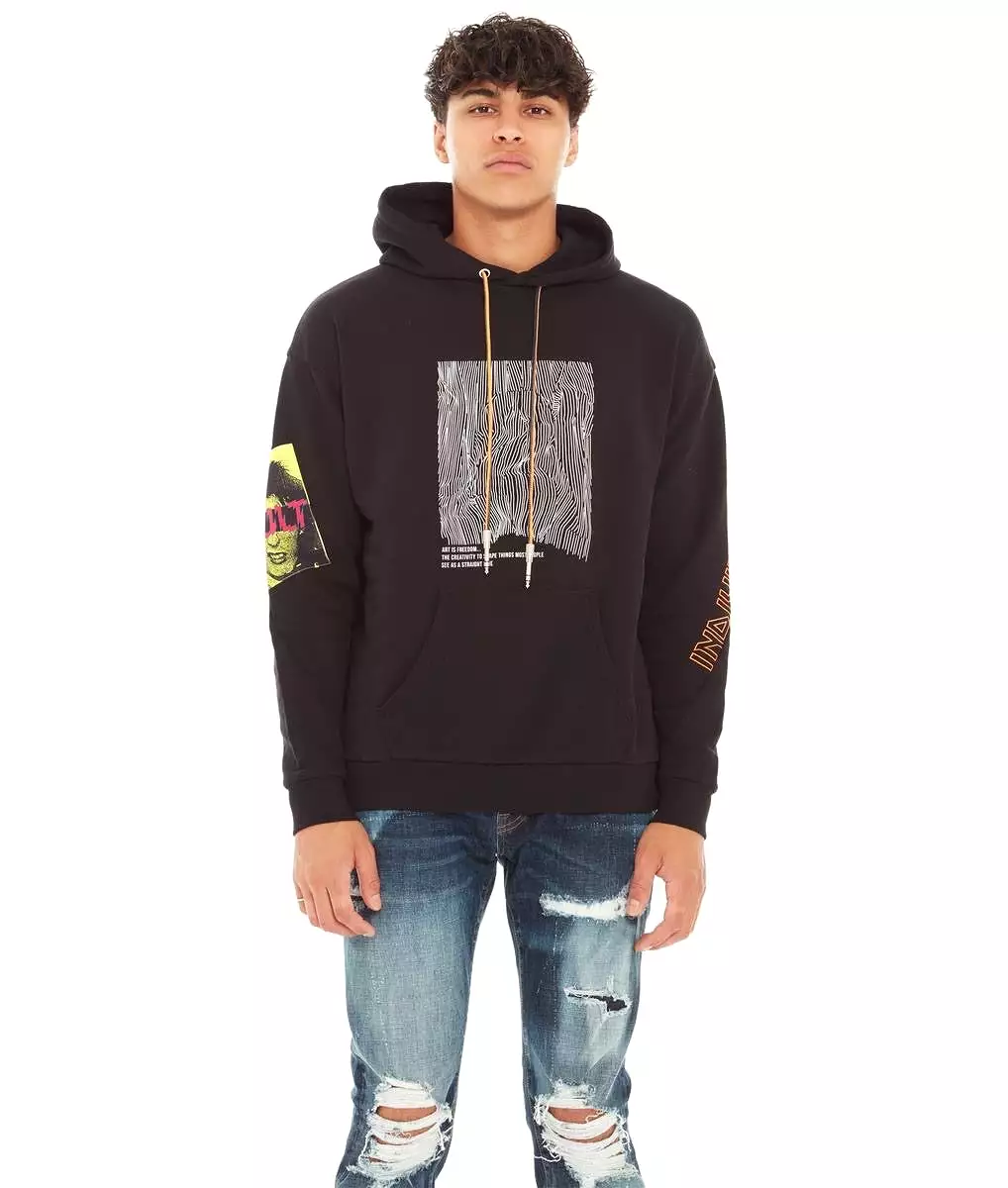 Cult Of Individuality Pullover Patchwork