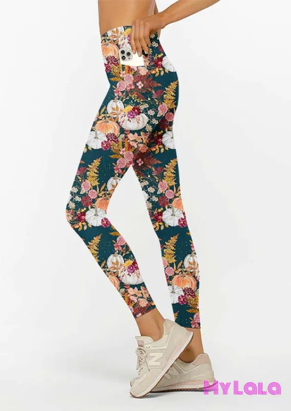 Curvy Pocket Leggings (Loving Fall)