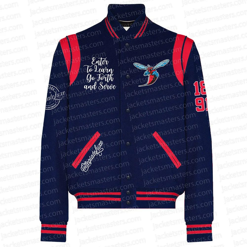 Delaware State University Varsity Wool Jacket