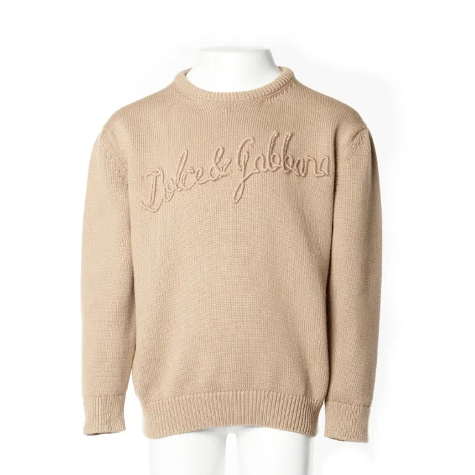 Dolce & Gabbana Crewneck Pullover Dark Cord