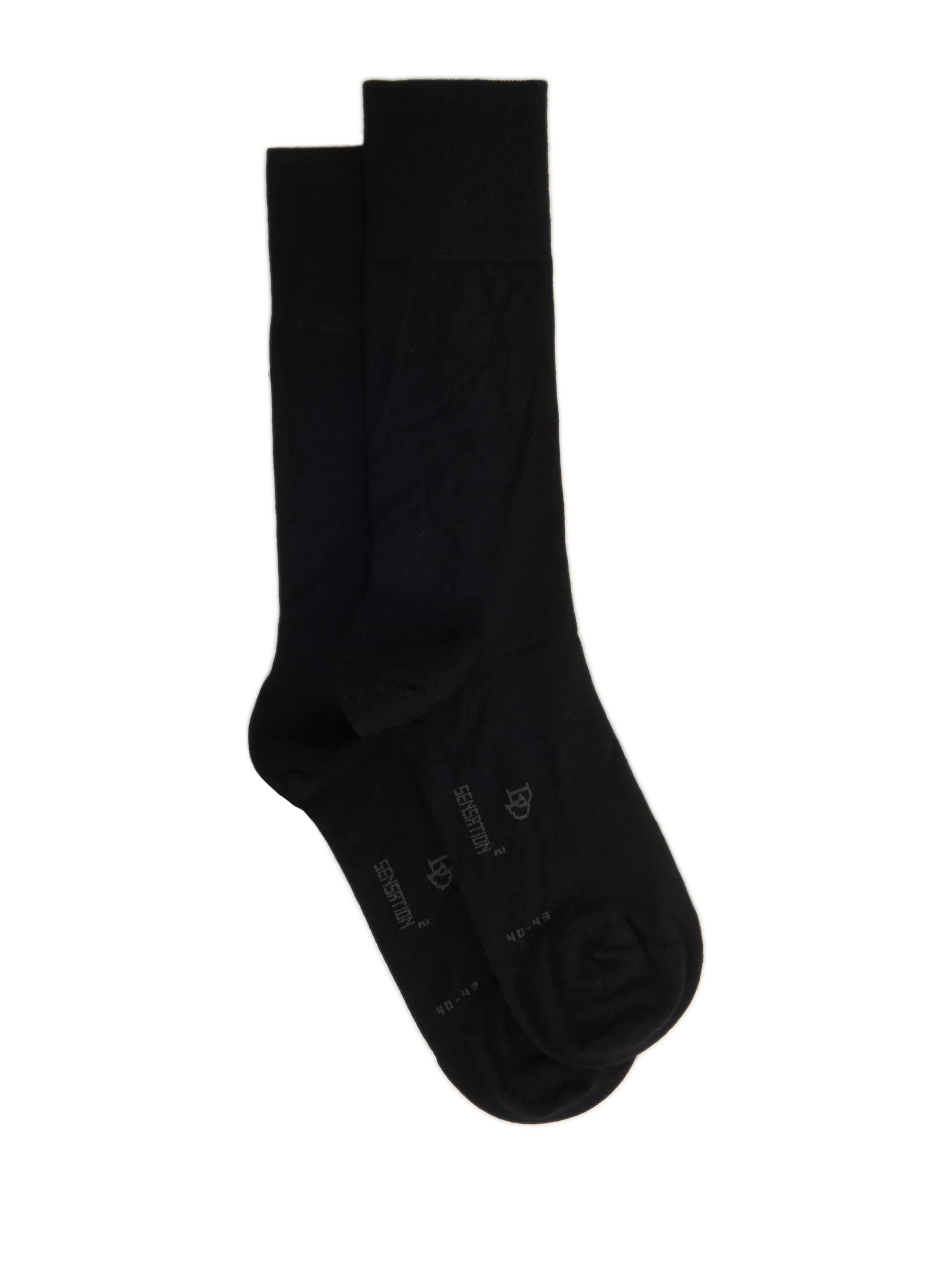 DORÉ DORÉ  Wool and cotton socks  - Black