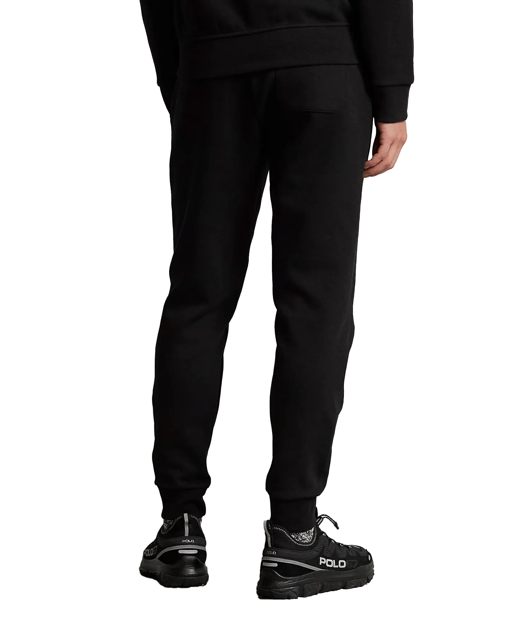 Double-Knit Joggers - Black