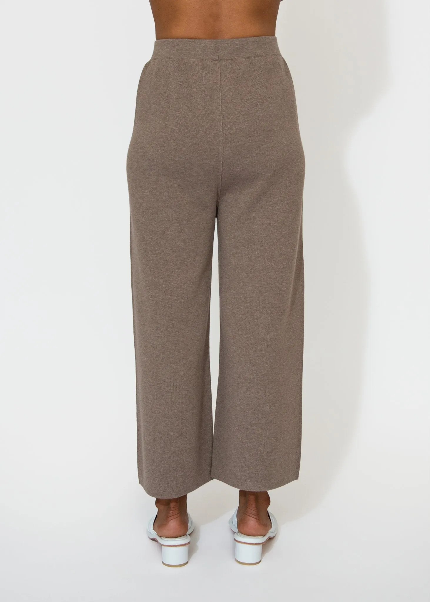 Double Knit Pants in Wood