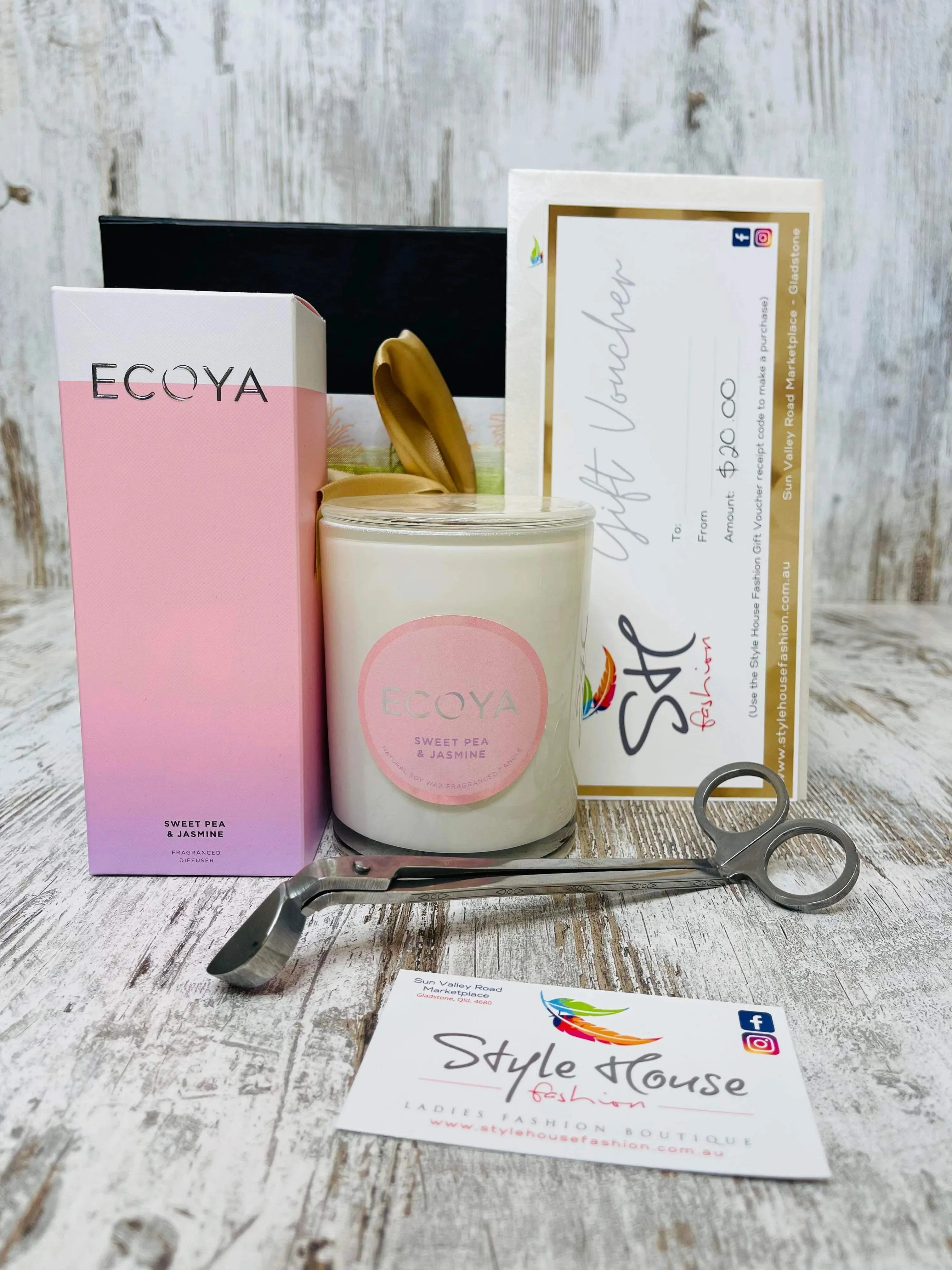 Ecoya 'Thinking of You' Gift Box - Sweet Pea & Jasmine