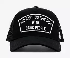 Epic Sh*t Mesh Trucker Mens Hat (Black)