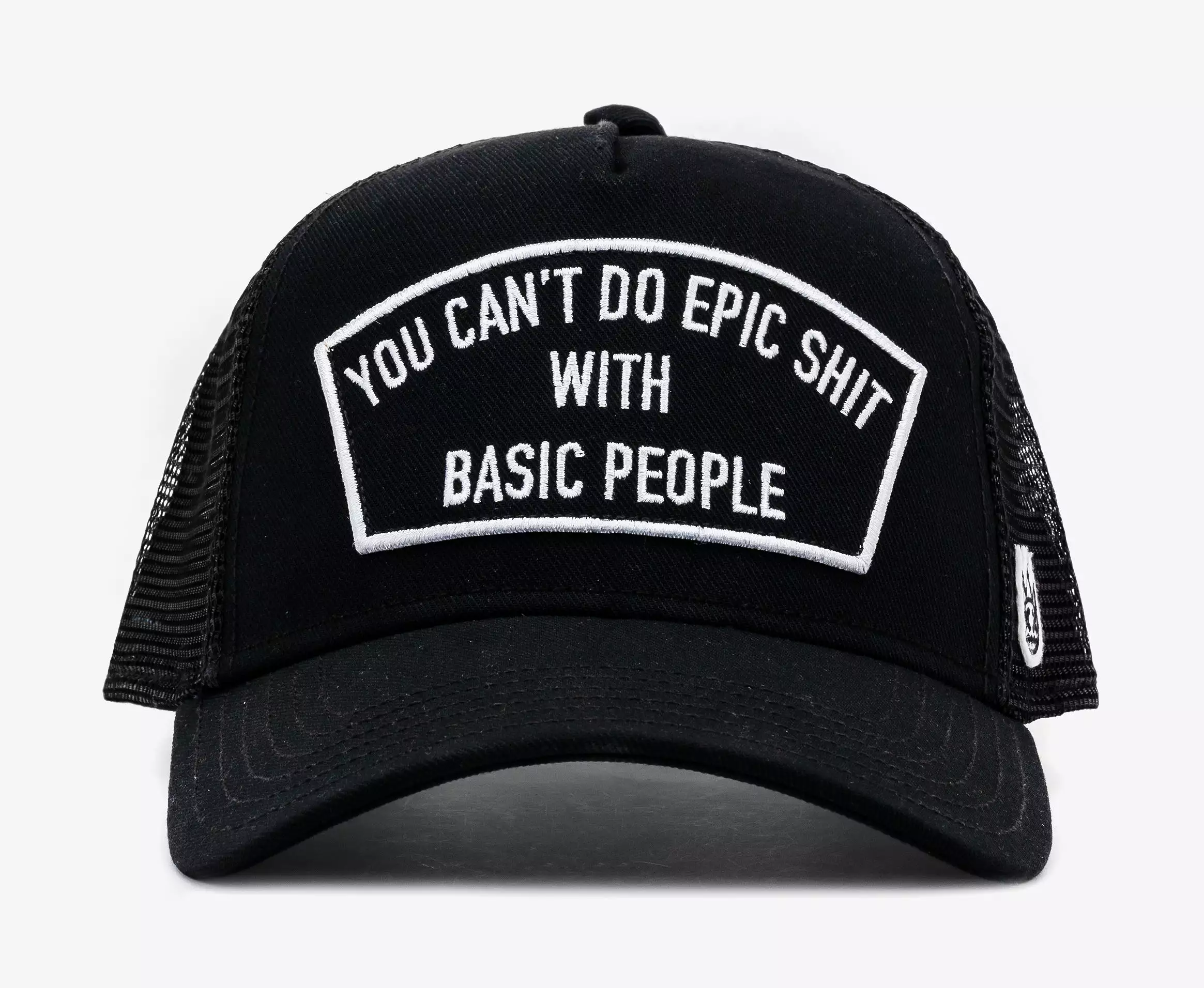 Epic Sh*t Mesh Trucker Mens Hat (Black)