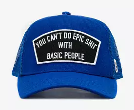 Epic Sh*t Mesh Trucker Mens Hat (Blue)