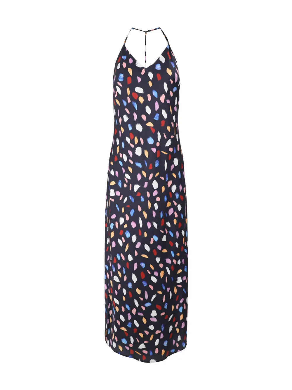 Essentiel Antwerp Fahrenheit Slip Dress in Combo2 Navy