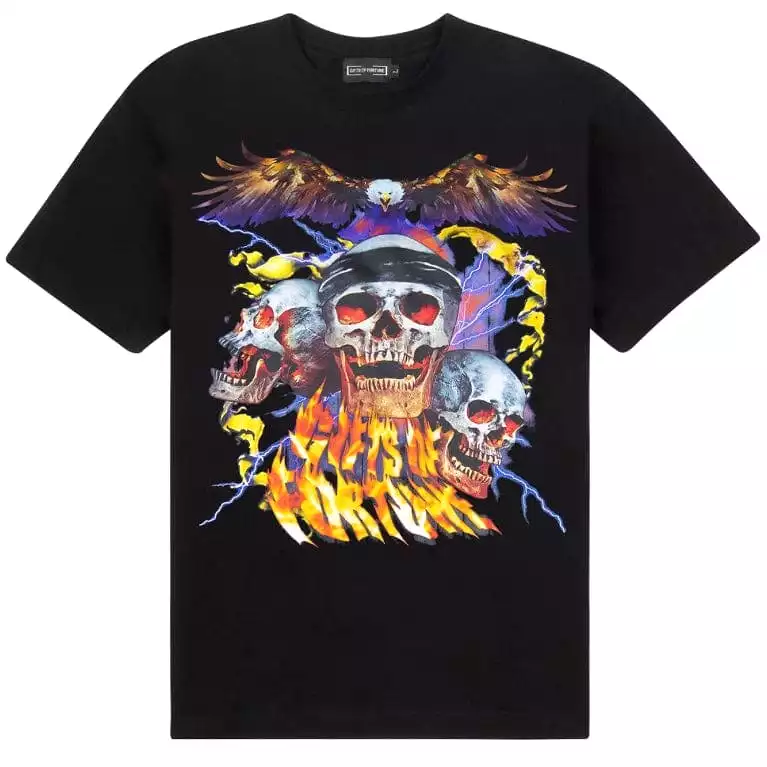 Gift Of Fortune Bad To The Bone T Shirt (Black)