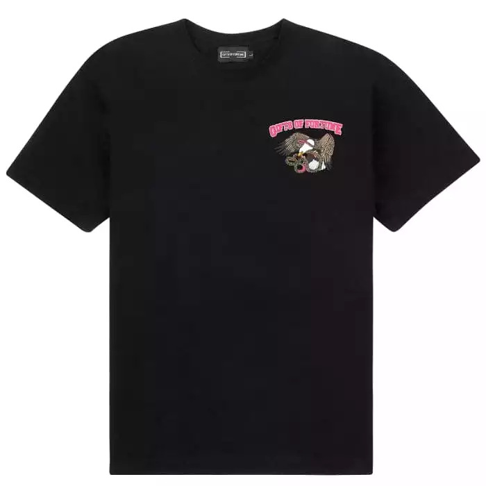 Gift Of Fortune Iron Bird T Shirt (Black)