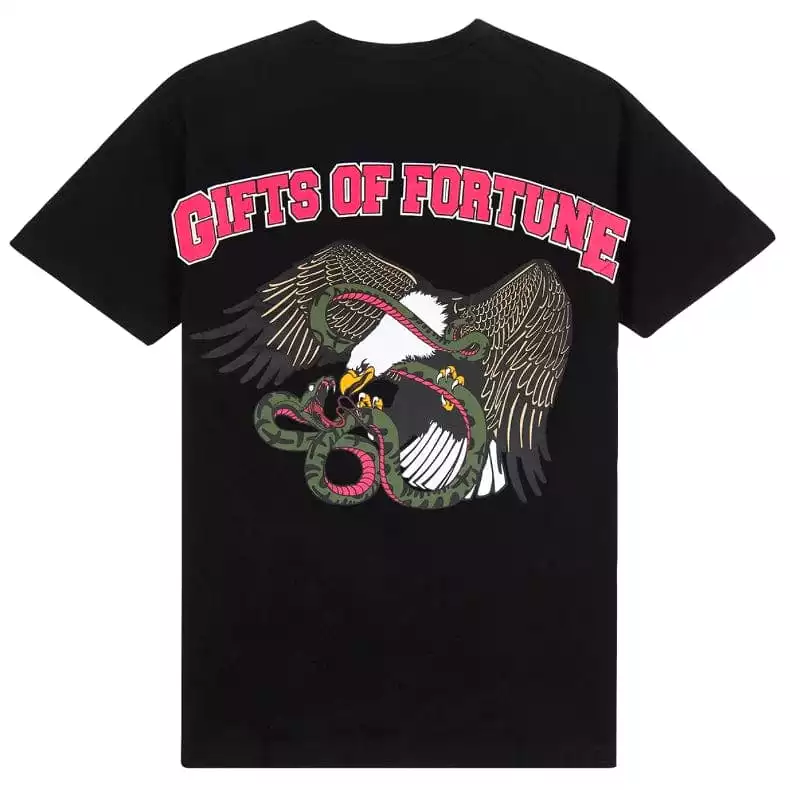 Gift Of Fortune Iron Bird T Shirt (Black)